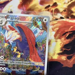 Braviary - 214/191 - Illustration Rare - Surging Sparks Pokemon TCG Card NM (1) - Image 4