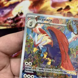 Braviary - 214/191 - Illustration Rare - Surging Sparks Pokemon TCG Card NM (1) - Image 5