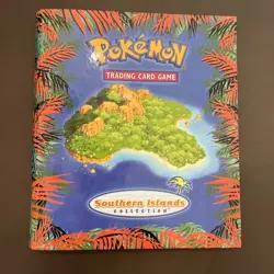 *NO CARDS* Pokemon SOUTHERN ISLANDS English BINDER ONLY - Image 4