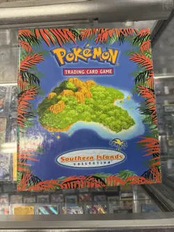 *NO CARDS* Pokemon SOUTHERN ISLANDS English BINDER ONLY - Image 1