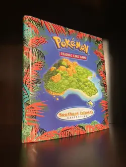 Pokemon Southern Islands Collection Binder Only *No Cards* Great Condition - Image 1