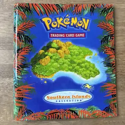 Pokemon Southern Islands Collection Binder Only *No Cards* Great Condition - Image 1