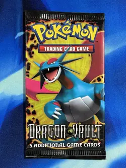 Pokemon TCG 2012 Black & White Dragon Vault Booster Pack Sealed Salamence Art - Image 1