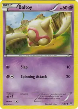 Baltoy - 31/98 - Common - Pokemon TCG - Ancient Origins - Image 1