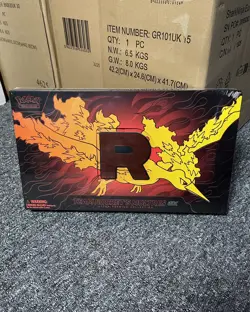 Pokemon TCG Team Rocket Moltres ex Ultra Premium Collection UPC Sealed - Image 1