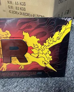 Pokemon TCG Team Rocket Moltres ex Ultra Premium Collection UPC Sealed - Image 3