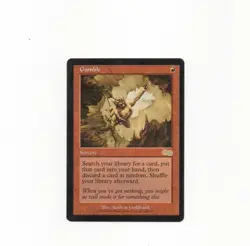 Magic The Gathering Rare card Gamble (Urza’s Saga) LP - Image 1