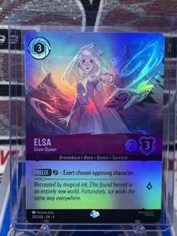 Disney Lorcana Fabled Elsa - Snow Queen (Epic) 210/204 - Image 1
