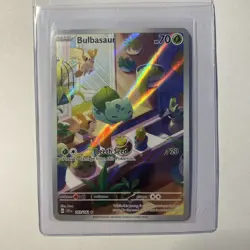 Pokemon TCG Bulbasaur 143/142 Stellar Crown Illustration Rare/ SECRET ART- GEM💎 - Image 1
