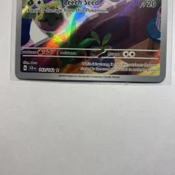 Pokemon TCG Bulbasaur 143/142 Stellar Crown Illustration Rare/ SECRET ART- GEM💎 - Image 4