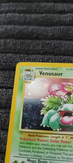 Pokemon - Venusaur - Black Star Promo - Holo 13 - VINTAGE - NM OBO - Image 3