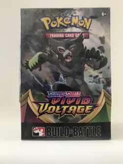 POKEMON SWORD & SHIELD VIVID VOLTAGE BUILD AND BATTLE BOX BRAND NEW SEALED - Image 1