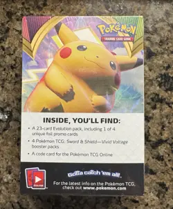 Pokemon TCG Sword & Shield Vivid Voltage Build and Battle Box Factory Sealed 820650807718 - Image 2