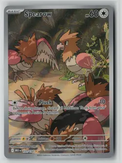 Spearow 151/132 Pokemon Mega Evolution Illustration Rare Card Near Mint (NM)2 - Image 1