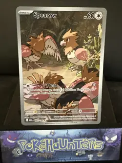 Pokemon Card Spearow 151/132 Mega Evolutions Illustration Rare Near Mint - Image 1