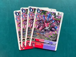 Paildramon BT20-016 Playset Special Booster 2.5 Digimon Card Game x4 - Image 1