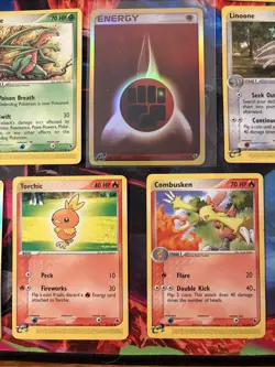 2003 Pokemon EX Ruby & Sapphire 11 Card Lot - MP - Regular & Reverse Holo - Rare - Image 4