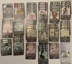 Dragon Ball Fusion World Manga Booster 01 Rares Card Lot - Image 1
