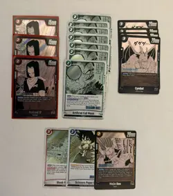 Dragon Ball Fusion World Manga Booster 01 Rares Card Lot - Image 2