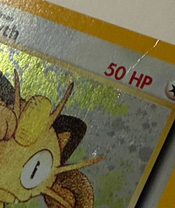 2000 Pokemon Promo Meowth Holo Game Boy Black Star #10 - Image 3