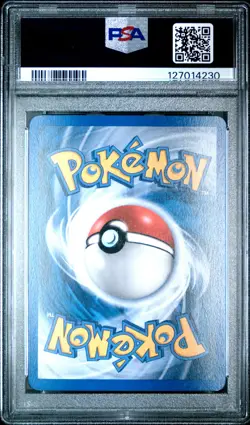 2005 POKEMON EX EMERALD #38 NINETALES-REVERSE FOIL PSA 8 - Image 2