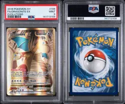 Pokemon Evolutions Dragonite EX 106/108 Full Art PSA 9 - Image 3