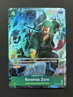 One Piece PRB-02 Premium Booster Vol 2 - Roronoa Zoro PRB02-006 Rare Alt Art - Image 1