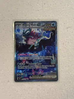 Pokemon TCG Walking Wake EX Scarlet & Violet Temporal Forces 205/162 SIR NM - Image 1