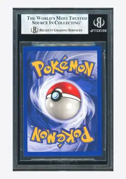 Pokemon BGS 9 Vaporeon Holo Square Cut 1999 12/64 Jungle English - Image 2