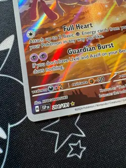 Mesprit 204/191 Pokemon TCG Surging Sparks Illustration Rare English - Image 2