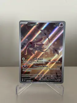 Pokemon Mesprit 204/191 Surging Sparks Illustration Rare Holo - Image 1