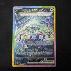 Pokemon TCG Terapagos EX 170/142 Stellar Crown Special Illustration Rare - Image 1