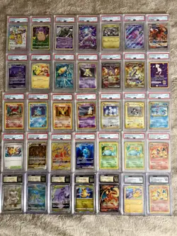 Pokemon Graded Slab Lot PSA/CGC 35 Total Slabs- Fast Shipping - Image 1