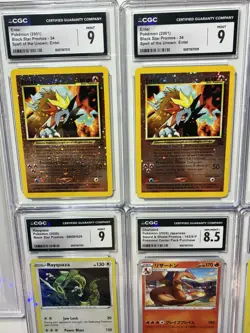 CGC / PSA SLAB LOT OF ( 10)! POKEMON PROMOS - SEALED MEOWTH, CHARIZARD, RAYQUAZA - Image 3