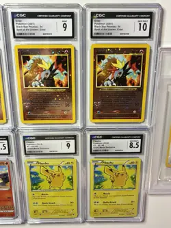 CGC / PSA SLAB LOT OF ( 10)! POKEMON PROMOS - SEALED MEOWTH, CHARIZARD, RAYQUAZA - Image 4