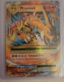 M Charizard EX 13/108 Ultra Rare XY Evolutions 2016 Pokemon NM MINTY Condition - Image 1
