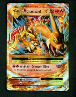 TCG Pokemon M Charizard EX 13/108 Evolutions Holo - Image 1