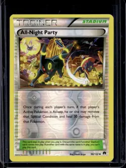 2016 Pokemon XY BREAKpoint All-Night Party Reverse Holo #96/122 - Image 1