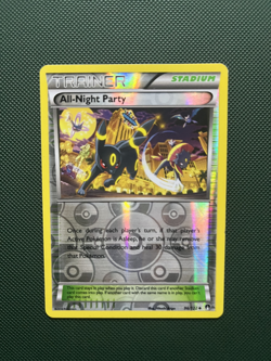 Pokemon TCG All-Night Party 96/122 Breakpoint Reverse Holo Uncommon LP - Image 1