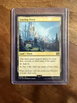 Starting Town R0289 Regular Final Fantasy Magic the Gathering NM - Image 1