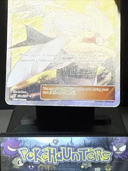 Pokemon Card Grimsley 234/236 Unified Minds Rare Full Art Trainer Light Play - Image 3