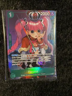 One Piece Illustration Box Vol 4 Promo Cards - Perona & Dracule Mihawk Sealed - Image 5