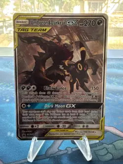 Umbreon & Darkrai GX Tag Team SM241 Holo Black Star Promo Sun Moon NM Pokemon - Image 1
