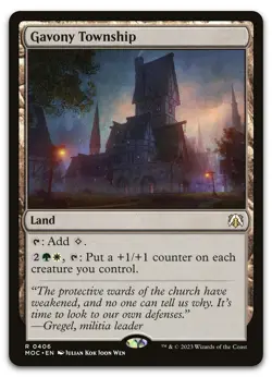 Gavony Township #406 (NM) March of the Machine MOC Magic MTG - Image 1