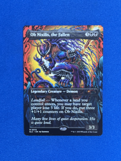 OB NIXILIS, THE FALLEN NON-FOIL MTG MAGIC THE GATHERING SECRET LAIR ENCYCLOPEDIA - Image 1