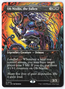 MTG Secret Lair Encyclopedia Ob Nixilis, the Fallen Non-Foil - Image 1