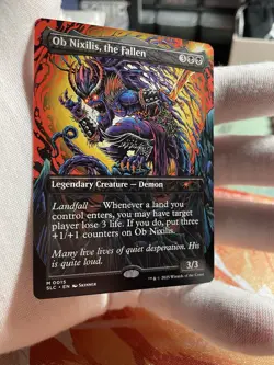 OB Nixilis, the Fallen-MTG-Secret Lair- Encyclopedia Of Magic-🍷Nm Non-Foil🍷 - Image 1