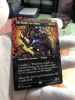 OB Nixilis The Fallen MTG-Secret Lair-Encyclopedia of Magic Near Mint Nonfoil 🍷 - Image 1