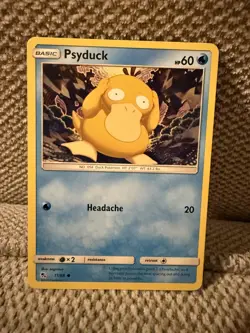 🧨 Psyduck 11/68 - Non Holo - Common - Hidden Fates - Pokemon TCG MINT - Image 1