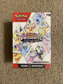 Pokemon TCG - Prismatic Evolutions - Booster Bundle - Factory Sealed - Ships Now - Image 1